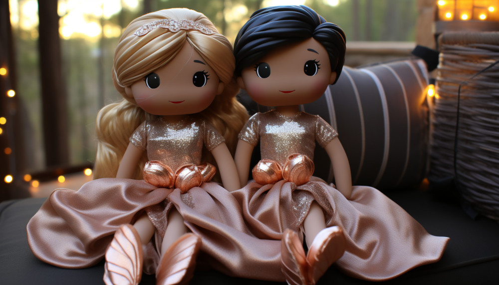 Les poupées jumelles pour vos princes et princesses