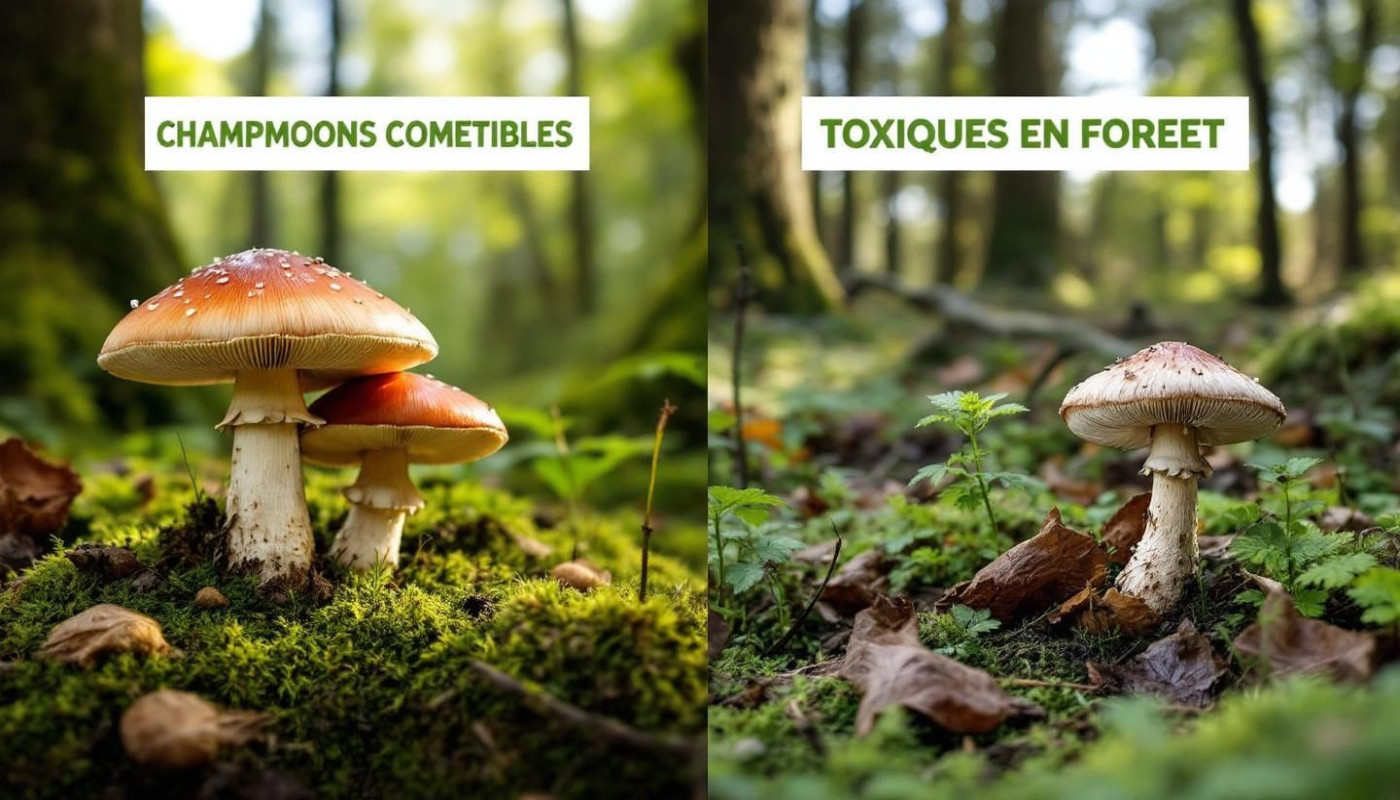 Sécurité en forêt : apprendre à distinguer les champignons comestibles des toxiques
